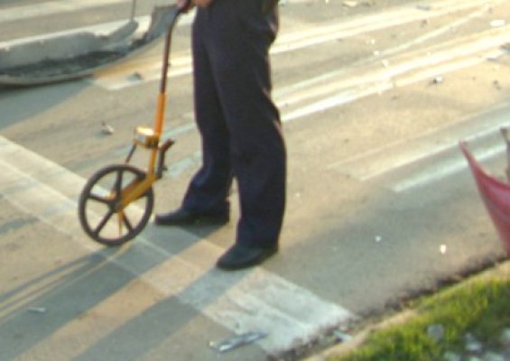 Accidentat pe trecerea de pietoni